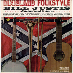 Bill Justis Dixieland Folkstyle Vinyl LP USED