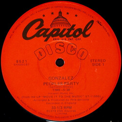 Gonzalez Peoples Party / Ain't No Way To Treat A Lady VINYL 12" USED