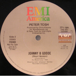 Peter Tosh Johnny B. Goode USED VINYL 12INCH PROMO