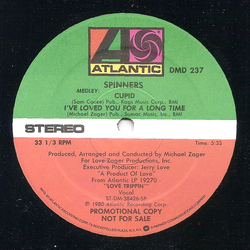 Spinners (Medley) Cupid - I've Loved You For A Long Time Vinyl 12" USED