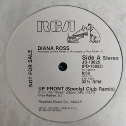 Diana Ross Up Front Vinyl 12" USED