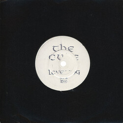 The Cure Lovesong USED VINYL 7INCH 45 RPM SINGLE WHITE LABEL