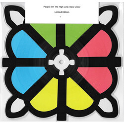 New Order People On The High Line USED VINYL 7INCH 45 RPM SHAPE SINGLE LIMITED EDITION NUMBERED PICTURE DISC