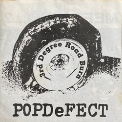 POPDeFECT 3rd Degree Road Burn USED VINYL 7INCH EP 33 S RPM