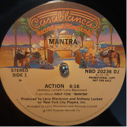 Mantra (4) Action USED VINYL 12INCH PROMO