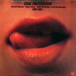 Don Patterson Why Not... Vinyl LP USED