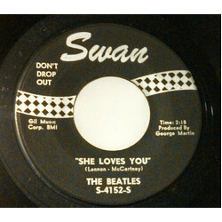 The Beatles She Loves You USED VINYL 7INCH SINGLE 45 RPM