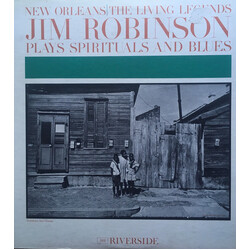Jim Robinson's New Orleans Band Jim Robinson Plays Spirituals And Blues Vinyl LP USED