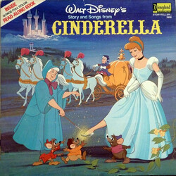 Walt Disney Story And Songs From Cinderella Vinyl LP USED