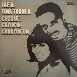 Ike & Tina Turner Cussin', Cryin' & Carryin' On Vinyl LP USED
