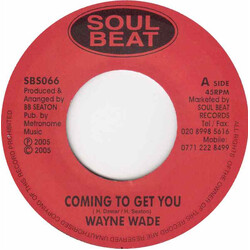 Wayne Wade Coming To Get You USED VINYL 7INCH 45 RPM