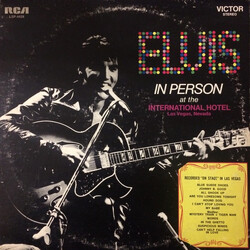 Elvis Presley Elvis In Person At The International Hotel Las Vegas, Nevada Vinyl LP USED