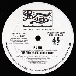 The Gunchback Boogie Band Funn VINYL 12" USED