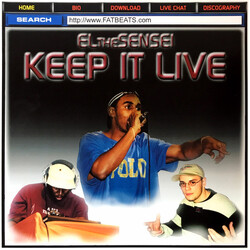 El Da Sensei Keep It Live USED VINYL 12INCH 33 S RPM