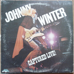 Johnny Winter Captured Live! Vinyl LP USED