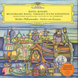 Maurice Ravel / Modest Mussorgsky / Maurice Ravel / Herbert von Karajan / Berliner Philharmoniker Bolero / Pictures At An Exhibition Vinyl LP USED
