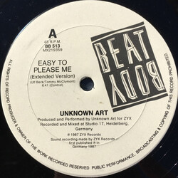 Unknown Art Easy To Please Me Vinyl 12" USED