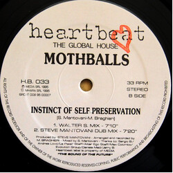 Mothballs Instinct Of Self Preservation VINYL 12" USED
