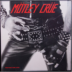 Mötley Crüe Too Fast For Love Vinyl LP USED