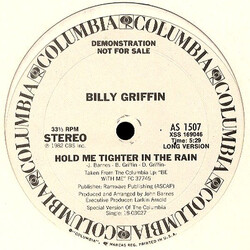 Billy Griffin Hold Me Tighter In The Rain VINYL 12" USED