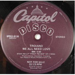 Domenic Troiano We All Need Love Vinyl 12" USED