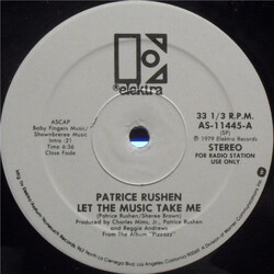 Patrice Rushen Let The Music Take Me USED VINYL 12INCH 33 S RPM PROMO