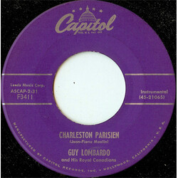 Guy Lombardo And His Royal Canadians Charleston Parisien / Rinka Tinka Man USED VINYL 7INCH 45 RPM