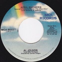 Al Jolson Swanee / April Showers USED VINYL 7INCH 45 RPM REISSUE REPRESS