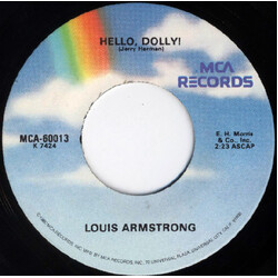 Louis Armstrong Hello, Dolly! / Blueberry Hill VINYL 7" USED