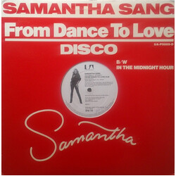 Samantha Sang From Dance To Love USED VINYL 12INCH 33 S RPM PROMO
