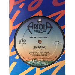 The Three Degrees The Runner USED VINYL 12INCH 33 S RPM