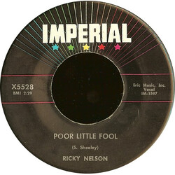 Ricky Nelson (2) Poor Little Fool / Don't Leave Me This Way USED VINYL 7INCH 45 RPM