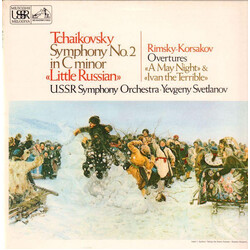 Russian State Symphony Orchestra / Evgeni Svetlanov / Pyotr Ilyich Tchaikovsky / Nikolai Rimsky-Korsakov Symphony No. 2 / Overtures Vinyl LP USED