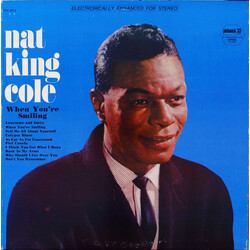 Nat King Cole When You're Smiling Vinyl LP USED