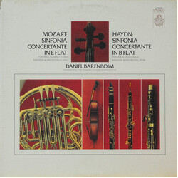 Wolfgang Amadeus Mozart / Joseph Haydn / Daniel Barenboim / English Chamber Orchestra Sinfonia Concertante In E Flat For Oboe, Clarinet, Horn, Bassoon