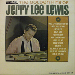 Jerry Lee Lewis The Golden Hits Of Jerry Lee Lewis Vinyl LP USED