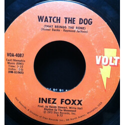 Inez Foxx You Hurt Me For The Last Time / Watch The Dog (That Brings The Bone) USED VINYL 7INCH 45 RPM STYRENE