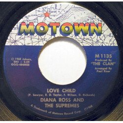 The Supremes Love Child USED VINYL 7INCH 45 RPM SINGLE MONO