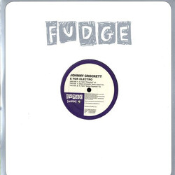 Johnny Crockett E For Electro USED VINYL 12INCH 33 S RPM 45 RPM