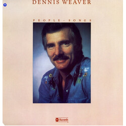 Dennis Weaver People Songs Vinyl LP USED