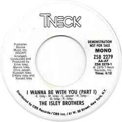 The Isley Brothers I Wanna Be With You USED VINYL 7INCH 45 RPM PROMO STEREO MONO