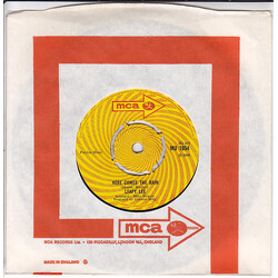 Leapy Lee Here Comes The Rain USED VINYL 7INCH SINGLE 45 RPM