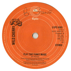 Wild Cherry Play That Funky Music USED VINYL 7INCH 45 RPM SINGLE