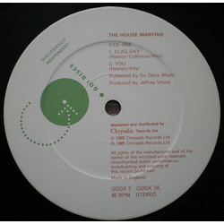The Housemartins Flag Day Vinyl 12" USED