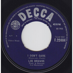 Los Bravos I Don't Care USED VINYL 7INCH 45 RPM SINGLE