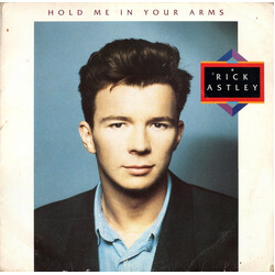 Rick Astley Hold Me In Your Arms Vinyl LP USED