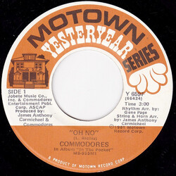 Commodores Oh No USED VINYL 7INCH 45 RPM REISSUE