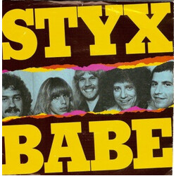 Styx Babe USED VINYL 7INCH SINGLE 45 RPM
