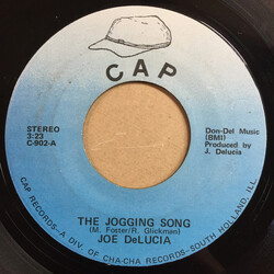 Joe DeLucia The Jogging Song/All Night Cafe USED VINYL 7INCH 45 RPM SINGLE STEREO