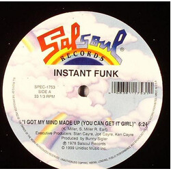 Instant Funk I Got My Mind Made Up Vinyl 12" USED